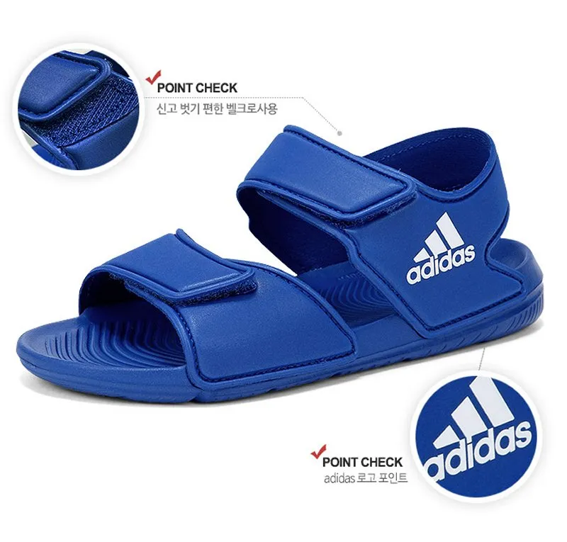adidas sandal blue