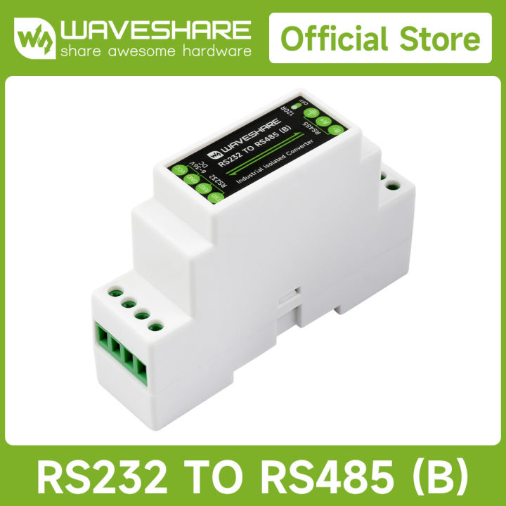 Waveshare RS232 Zu RS485 Converter - Industrieller Seriell Wandler
