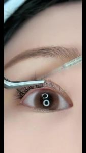 T117 DIY Cluster Eyelashes Devil Look 13mm Multi-Layer for Viral Eye Looks