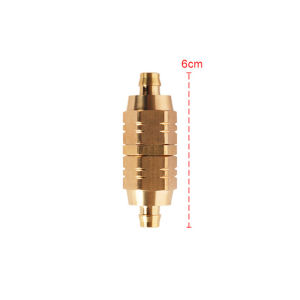 6cm Brass Water Pipe Connector High Pressure Pipe Joint Fitting For Agricultural Spray Pipe