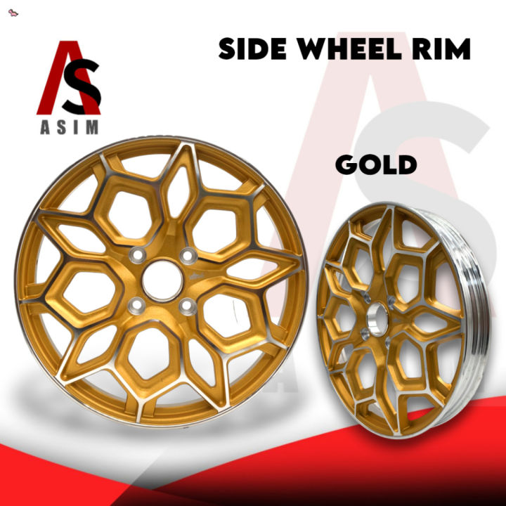 ASIM TRICYCLE SIDE WHEEL MAGS 1.85*17 MAGS RIM FOR MOTORCYCLE LEGIT ...