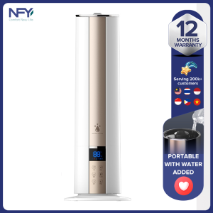 New 7.6L intelligent constant humidity negative ion humidifier with added water household floor standing silent living room/bedroom aromatherapy machine