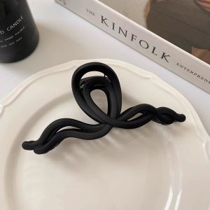 Jepit Rambut Korea Matte Doff Jumbo Jepitan Rambut Wanita Jedai Rambut Salon Rambut Tebal Hair Claw Clip