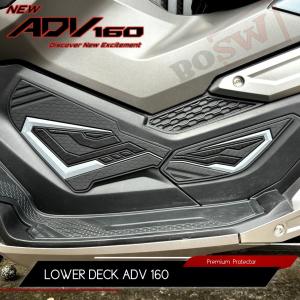 Aksesoris Side Deck Adv 160 Variasi Karpet Motor Matic Bahan Karet