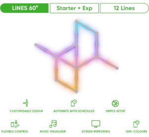 Nanoleaf Lines 60 Degrees Starter Kit (Authorised Reseller)