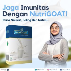 NutriGoat 2 Box/ Susu Bubuk Kambing Etawa/ Susu Etawa NutriGoat 200 gr
