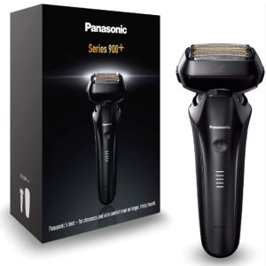 Máy Cạo Râu Panasonic ES-LV9U Kèm Trạm Sạc Và Rửa Tự Động Máy Cạo Râu Khô Và Ướt Hàng Chính Hãng BH 12 Tháng