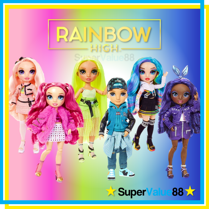 Rainbow High Fashion Doll with 2 Outfits + Accessories (Series 2 ...