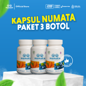 Paket 3 Botol Numata Herbal Menjaga Kesehatan Mata