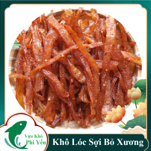 Khô cá lóc xẻ sợi cá lóc thái sợi phi lê không xương- 3 NẮNG- VỰA KHÔ PHI YẾN