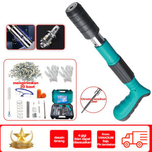 MAKlTA Nail Gun Beton Alat Mesin Tembak Paku Beton Dinding Fastening Gun Ramset Gun Alat Dekorasi Lubang Kawat Baja Beton Alat tembak ramset