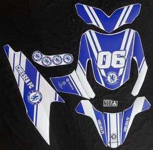 DEKAL STIKER Decal Sticker MOTOR HONDA BEAT KARBU Full Body Football Team D-X1-026 X1-071