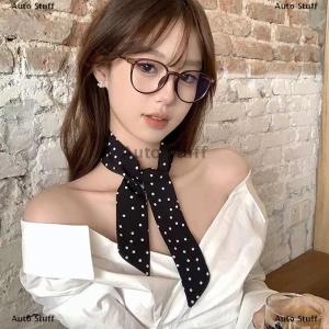 [COD] Auto Stuff ผ้าพันคอผ้าไหมทรงสกินนี่พิมพ์ลายเสือดาวสำหรับผู้หญิงผ้าพันคอแฟชั่นพันคอสุดหรูสำหรับผู้หญิง