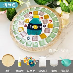 [SG Seller] DIY Mosaic Coaster Handicraft - Art & Craft