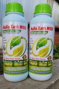 [VTNN TIEN KHOA] Dưỡng Xanh Lá Phục Hồi Cây Tăng Năng Suất AGRO- ÁO GIÁO KẼM hiệu MAKO XANH M100 chai 1 lít