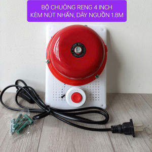 Chuông Reng báo động lắp sẵn 220V cắm trực tiếp không cần đấu nối
