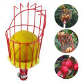 （without stick）Fruit Picker Tool- Height Adjustable Fruit Picker With Big Basket - Apple Orange Pear Picker With Light. 