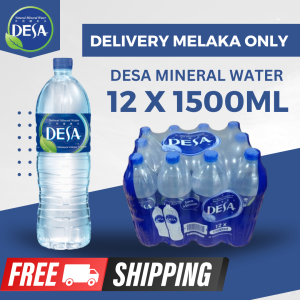MELAKA ONLY  DESA Mineral Water (1 PACK 1500ml x 12 Bottles)