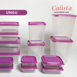 [Calista] Otaru Bening Sealware 7G Toples Plastik Set isi 14 pcs- Wadah Makanan