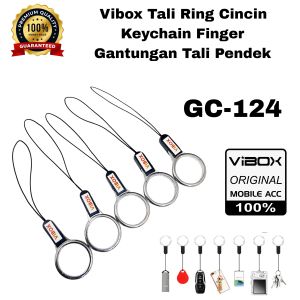 Tali Hp Vibox GC-124 Lanyard Ring Finger Cincin Ring Strap Tali Case HP Keychain