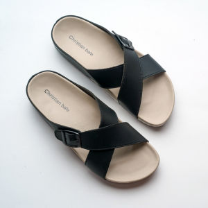 Christian Bale Jesselyn Sandal flat platform wanita silang cantik sendal selop cewek casual kekinian