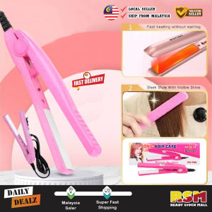 HD-768 Mini Hair Straightener Ceramic Plate Flat Iron Straightening Styling Tools / Pelurus Rambut Mini