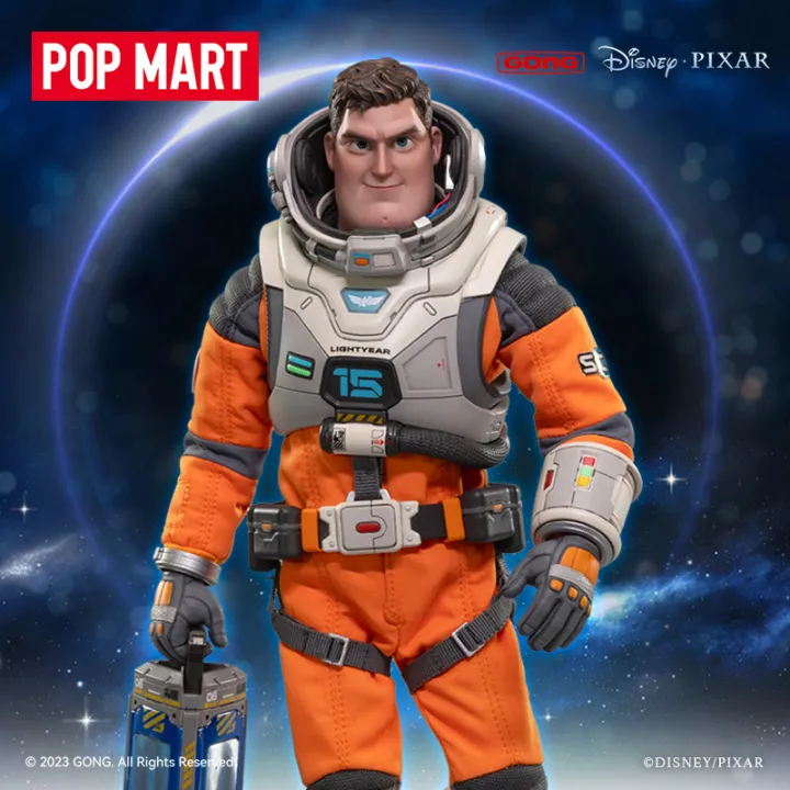 แอ็คชั่นฟิกเกอร์ POP MART LIGHTYEAR Buzz Lightyear XL15 Suit Collectible Action Figures