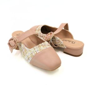 JULIA FILIO Women Comfort Shoes Kasut CUTIE Round Toe Kasut Comfort kasut FLAT (JF25-7018)