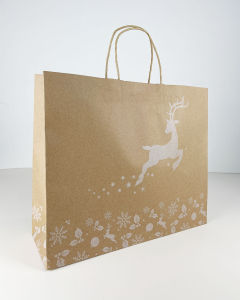 TÚI GIẤY KRAFT NOEL CHRISTMAS SIZE 36 x 30.5 x 12cm. MÃ XMAS12