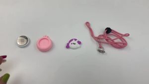 Suitable for Children AirTag Collar Support Children AirTag Adjustable Nylon Cover Silicone Accessories