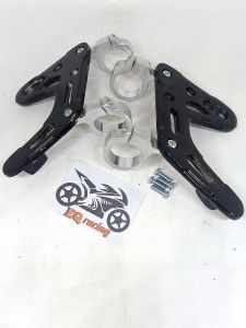 Breket lampu kuping RX king new model bpro cincin chrom / PNP semua RX king