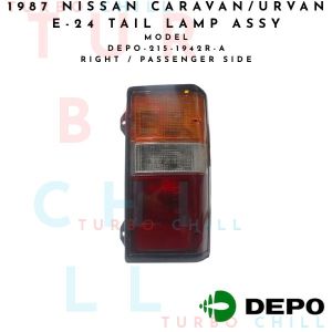 DEPO-215-1942-A 1987 NISSAN CARAVAN/URVAN  E-24 TAIL LAMP ASSY