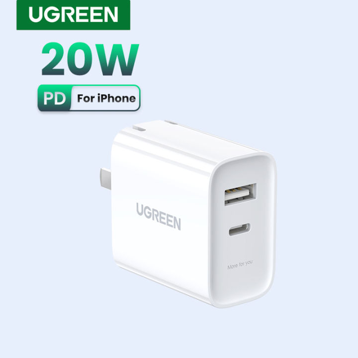 UGREEN PD 20W USB C Fast Charger Adapter for iPhone 15 14 13 Pro Max ...