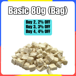 PETSEE Freeze Dried Cat Food Booster Chicken Cube Dog Pet Dry Gemok Cantik Appetite 100g 500g Egg Yolk Liver