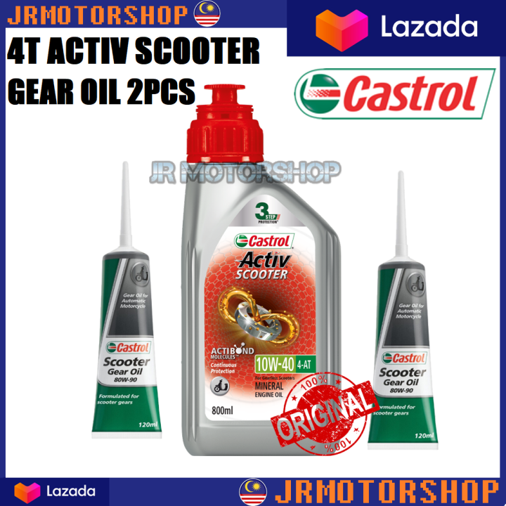 Castrol Power 1 Scooter 4T 10W-30 Semi-Synthetic Engine Oil – 4 Liters