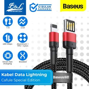 BASEUS Kabel Data Lightning iPhone 2.4A CAFULE SPECIAL EDITION