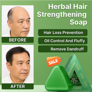 Cepress orientalis Usman Herbal Hair Strengthening Soap Handmade Natural Shampoo Soap Hair Growth Soap Oil Control Dandruff Removal