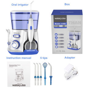 Tooth washer Tooth cleaner Dental Water Jet Oral Irrigator Floss Dental Water Jet Cords Tooth Pick DeDental Water Jet Oral Irrigator Floss Dental Water Jet Cords Tooth Pick Dental Health Whitening Clean Oral Irrigator Electric Floss