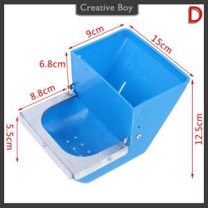 [Creative] 1PC Rabbit Feed Box Hopper Rabbit Cage Rabbit Anti Pickling Feed Trough
