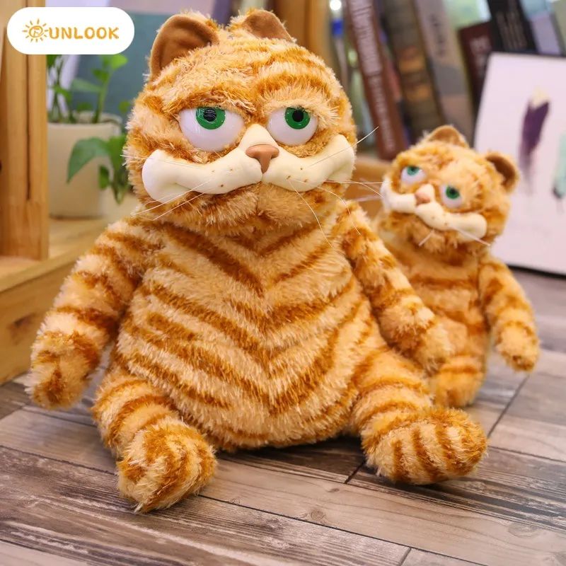 Garfield Super Soft Plush Fat Cat Pillow Kawaii Cartoon Cute Lazy Cat Japanese Plush Toys Gifts for Children and Girls Lazada Singapore