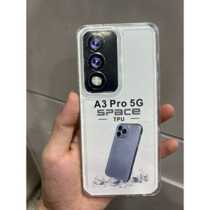 CASE SPACE TPU OPPO A3S/ A53/ A57 NEW/ A31/ A16/ A5S/ A7/ A12/ A11K/ A3X/ A3 PRO/ A5 PRO/ A60/ A58 4G/ A76/ A78 4G/ A79/ F1S/ RENO 5/ RENO 11 5G/ RENO 11F 5G/ RENO 12 5G/RENO 12F 5G SOFTCASE SILIKON CLEAR-BLACK TRANSFARAN