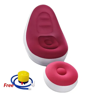 Thickened PVC Lounger Seat Tatami Lazy Inflatable Sofa Chairs Bean Bag Sofas for Living Room