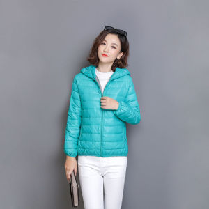 Winter Coat Women Korean Slim Fit Bread Jacket Thickening Warm Fashion Solid Color Short Down Jackets for Women