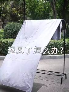 强力防风夹晾衣夹不锈钢夹子固定器多功能衣服防风扣晒被子大夹子Strong windproof clip clothes drying clip stainless steel clip fixedna。。。