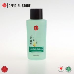 Viva Hair Oil Minyak Rambut Hijau Urang Aring 60ml Original BPOM