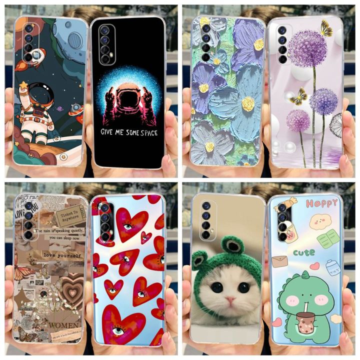 For Realme Case Realme7 Pro Luxury Pattern Cover Clear Silicone Soft Slim  Phone Case For Realme Pro Realme7 Back Cover