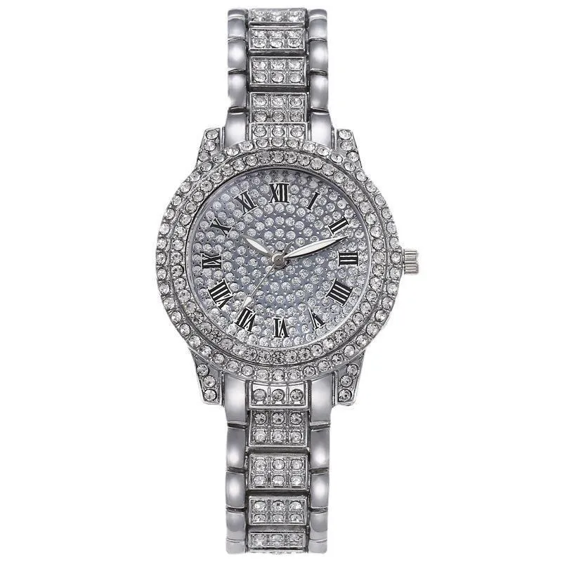 ILOVEDIY Diamond Women Watches Elegant Fashion Sweet Ladies Wrist Watches  Rhinestone Women's Bracelet Watches Female
