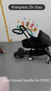 Baby stroller accessories Extend Handle Hailrail For babyzen YoYo 2 and Bugaboo Bee 6 Bee 5