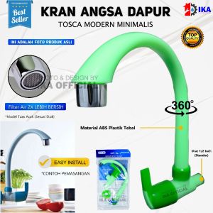Kran Angsa Dapur Cuci Piring Hitam  - 1/2 Inch High Quality Termurah KRAN CUCI PIRING LEHER ANGSA PVC WARNA WARNI BERKUALITAS AIR TEMBOK 1/2 INCH PLASTIK KUAT SEMBURAN AIR DERAS HEMAT TERMURAH ANTI KARAT KUSAM DAPUR RUMAH
