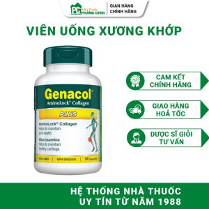 Viên Uống Xương Khớp Genacol Plus - Hỗ Trợ Tái Tạo Sụn Khớp Giảm Cứng Khớp - Hộp 90 Viên